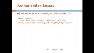 CISA: DOMAIN 5 PART 12 PART I IDENTITY AND ACCESS MANAGEMENT