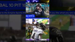 Throwback to 2024: Steelers steal one from the Ravens. #steelers #ravens #nfl #tbt #rivalry