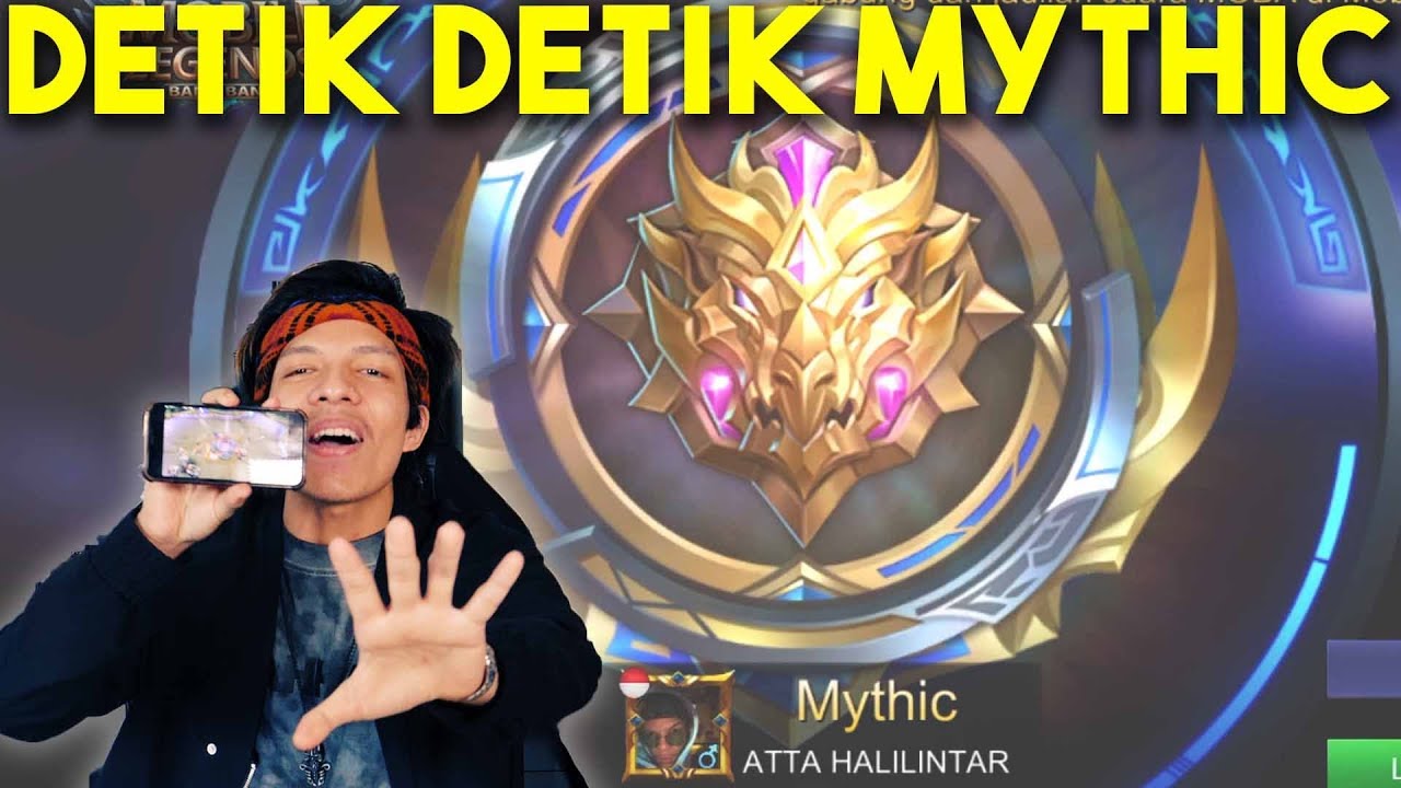 DETIK DETIK MYTHIC ATTA Nekad Solo Rank YouTube