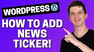 How To Add News Ticker In Wordpress