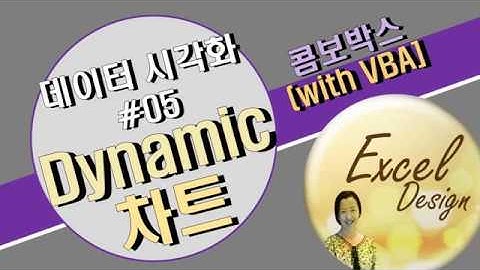 엑셀 데이터 시각화 #05 / 다이나믹 차트_콤보박스(with VBA) [엑셀/VBA]