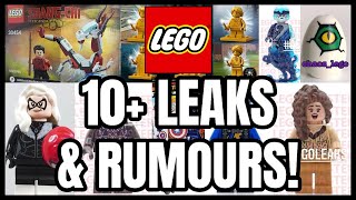 10+ NEW LEGO LEAKS & RUMOURS (Marvel, Ninjago, Speed Champs & MORE)