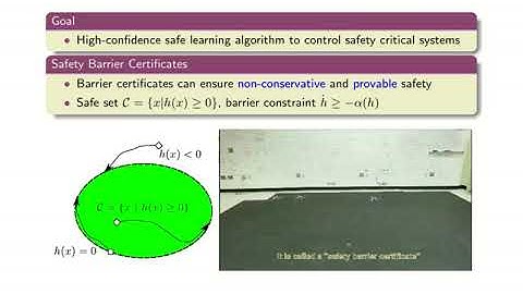 Safe Learning of Quadrotor Dynamics Using Barrier Certificates