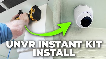 How to Install + Setup UNVR Instant Kit Security Cameras