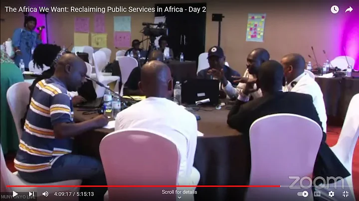 The Africa We Want: Reclaiming Public Services in Africa - Day 2