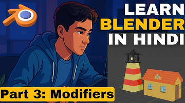 Blender beginner Tutorial Hindi Part-3 Modifiers