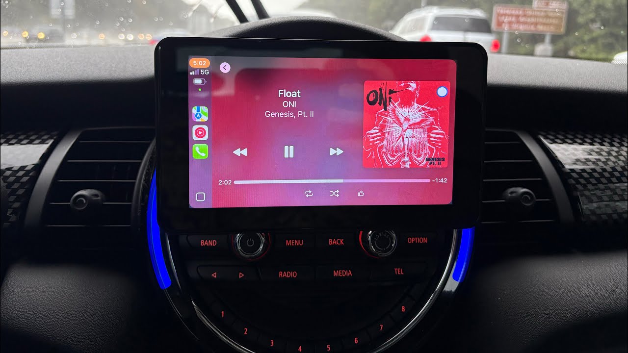 Easy and Cheap CarPlay or Android Auto for my F56 Mini Cooper S - YouTube