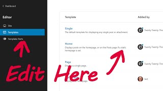 WordPress Template Editor Tutorial (Quick Overview of FSE + Block Themes)