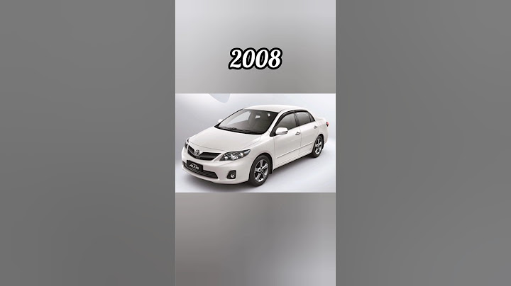 Evolution of Toyota Corolla Altis 🔥(2006 - 2023) #shorts #altis #patelautovlogs