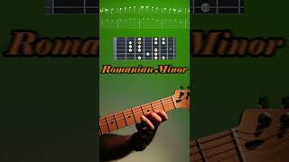 🔥 Romanian Minor Scale on Guitar (Exotic Sound!) 🎸