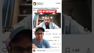 Cardano Founder Charles Hoskinson Says He Has No Power over $ADA