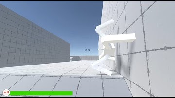 Combat testing (unity procedural animation)