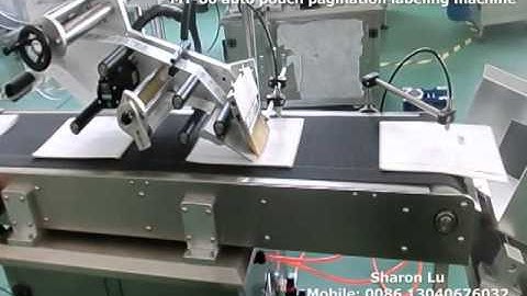 MT 60 automatic adhesive test paper pagination labeling machine