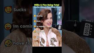 Millie &amp; Finn Being Total Dorks About Her First Kiss #celebrity #youtube #trending #funny