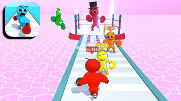 Level Up Runner 💪🕺💪 Gameplay (Android, iOS) All Levels LUR1GP2