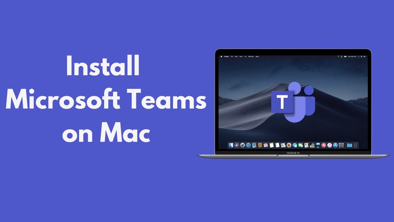 how to download microsoft teams in macbook pro