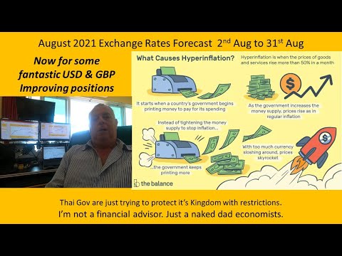 Thai Baht, USD & GBP Forecast. Aug 21 - G T Challenge Thailand V046