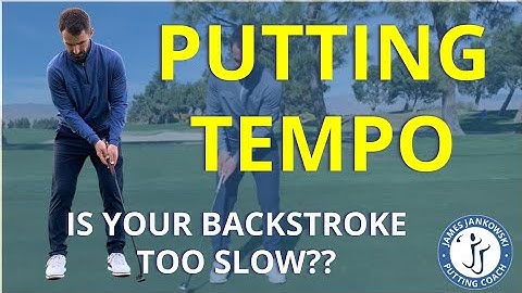 Is your backstroke too slow?? -   JJ Putting : YouTube