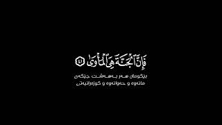 وأما من خاف مقام ربه شاشة سوداء | #ماهر_المعيقلي حالات واتس | كرومات قرآن كريم