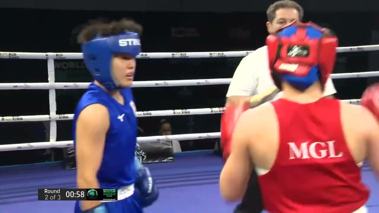6. (W57KG) ERDENEDALAI Michidmaa (MGL) VS YOSHIZAWA Satsuki (JPN) WON 5.0
