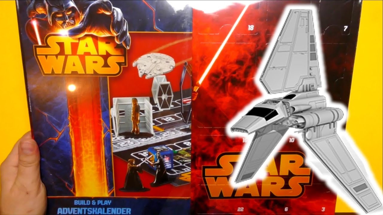 Star Wars Advent Calendar with Surprise Toys - YouTube