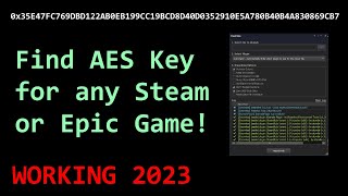 AES Key Extraction Method