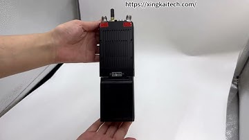COFDM Broadband MIMO Wifi Commander Radio Handheld Hopping Frequency Tactical Communication RF Video