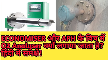 O2 Analyser installed between Economiser and Air Preheater flue Gas duct why? || Hindi