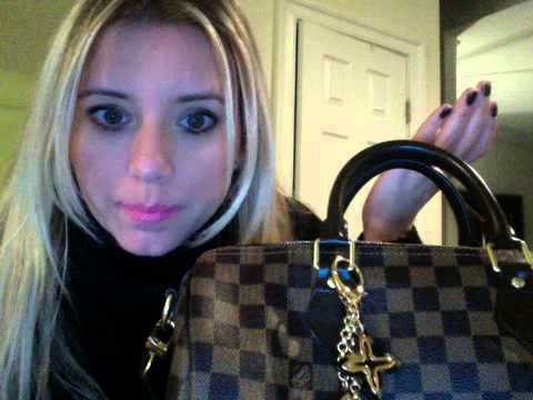 louis vuitton speedy bandouliere 30 with insolence charm real x fake - YouTube