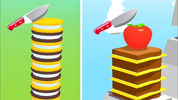 Slice It All Game! Satisfying and Relaxing ASMR Slicing Video NEW UPDATE