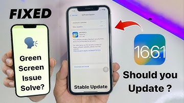 iOS 16.6.1 - iPhone