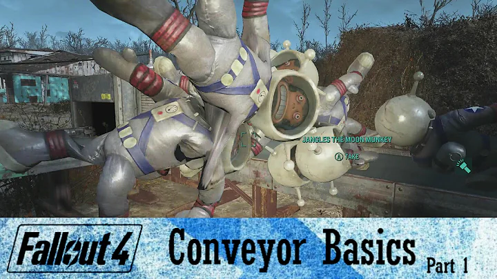 Fallout 4 Contraptions DLC Conveyor Belt Basics Part 1 | Tips and Tricks + Mini-Guide