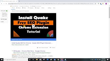 How to add SEO Quake Extention in Chrome/ Install Quake SEO for Chrome