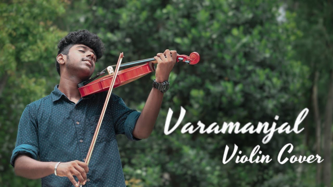 VARAMANJAL  Violin Cover  Gautham Gopan  Avartan   A Mystical World  New Instrumental cover song