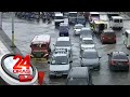 Baha na sinabayan pa ng high tide, nagdulot ng traffic at namerwisyo ng mga motorista | 24 Oras