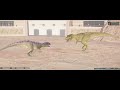 Allosaurus Vs T Rex (JWE2) (Viewing Stand)
