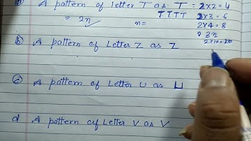 Class 6 - Exercise 11.1 - Q 1 | Find the rule which gives the number