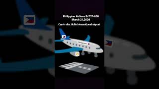 Philippine Airlines has just crashed in Iloilo international airport #aviation #crash #planecrash
