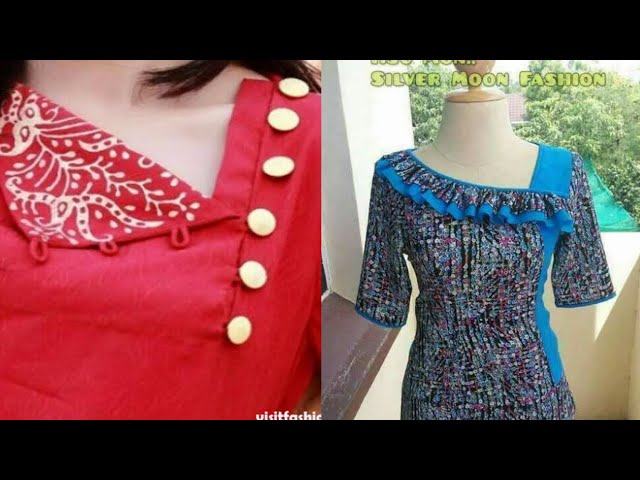 50+ Stylish Neck Designs for Kurti/Top/frock/gown ll Latest Neckline Designs  2020 - YouTube