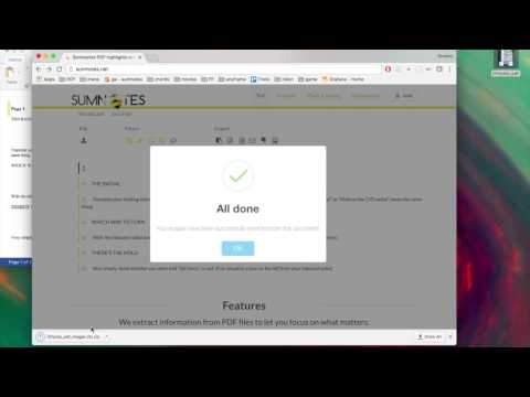 Extract PDF images with Sumnotes