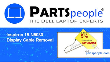 Dell Inspiron 15 N5030 (P07F003) Display Cable How-To Video Tutorial
