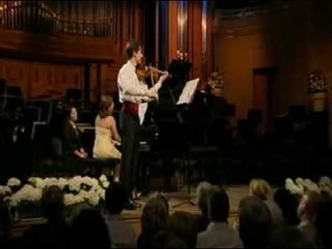 Lorenzo Gatto | Enescu Violin Sonata # 3 | 1st Mvt | Queen Elisabeth Violin Comp | 1 of 3 | 2009