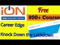 TCSiON Career Edge Knock Down the Lockdown free Online Course and Certificate detail 2020 in Hindi