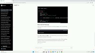 embed python code in html