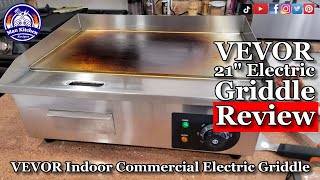 21 Inch VEVOR Commercial Electric Countertop Griddle REVIEW