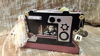 Happy Tradition Sewing Machine Mini Album
