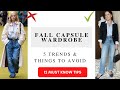 5 wearable fashion trends 2023  things to avoid  fall fashion capsule wardrobe 2023