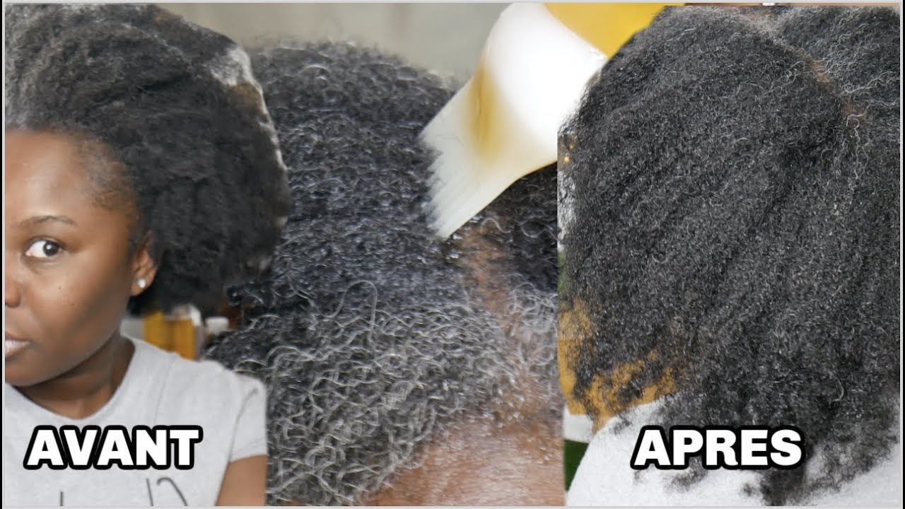 COMMENT (BIEN) FAIRE UN BAIN D'HUILE SUR CHEVEUX CREPUS - YouTube
