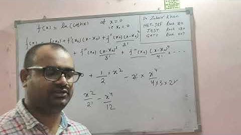 Complex Analysis 03 ( Taylor and Laurent Series for NET-JRF  JEST GATE TIFR)