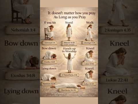 It doesn't matter how you pray As Long as you Pray